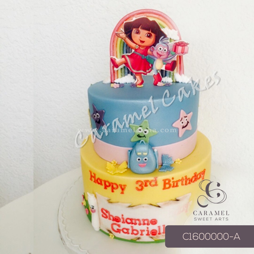Dora The Explorer Cake – Caramel Sweet Arts