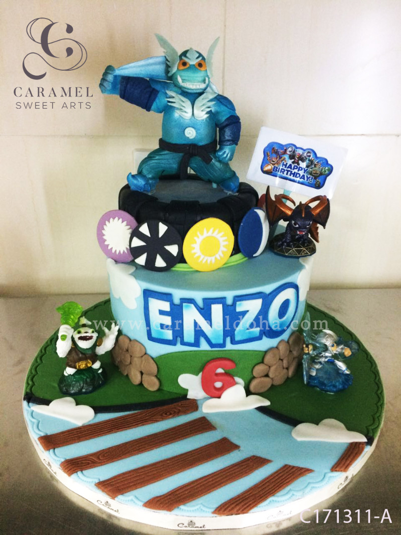 Games Character Cake – Caramel Sweet Arts