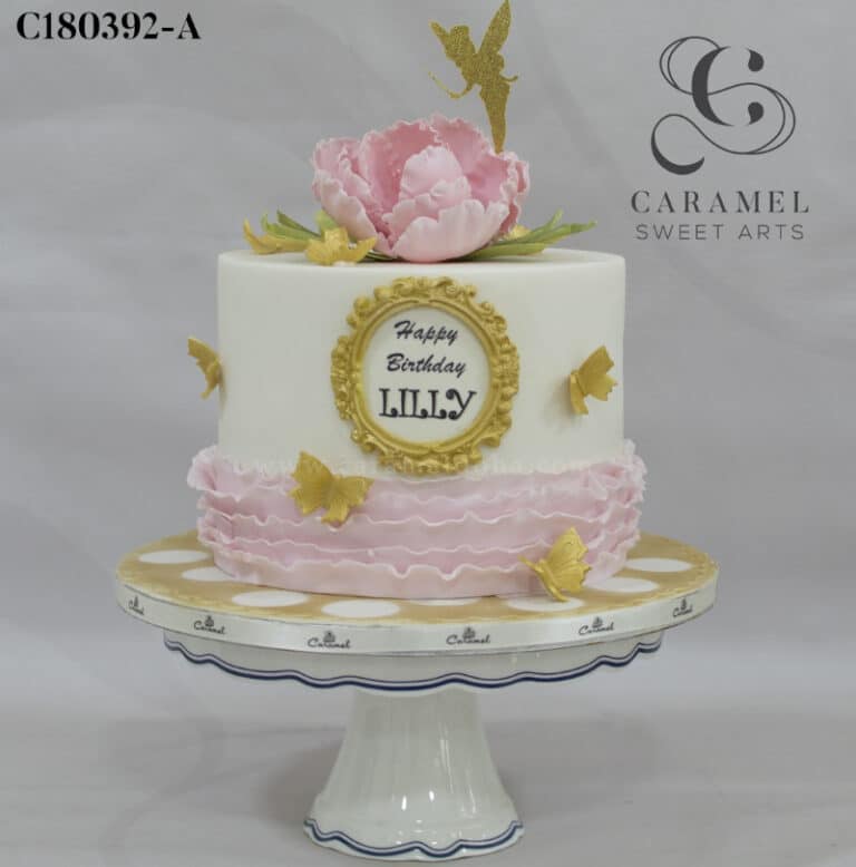 Fairy Themed Cake Caramel Sweet Arts