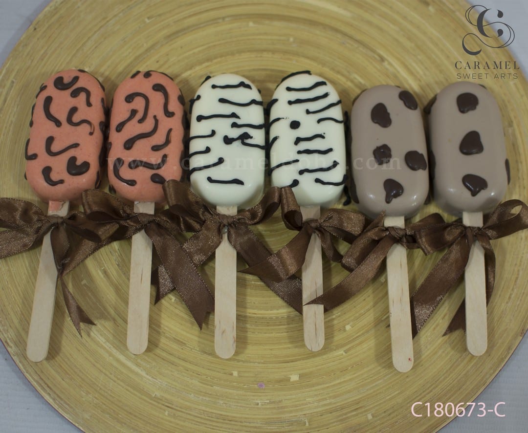 Safari Animals Cakesicles Caramel Sweet Arts