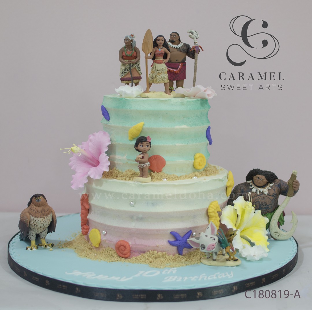 15 Beautiful Moana Birthday Cake Ideas (This is a Must for the Party) |  Moana birthday party cake, Moana cake, Moana birthday cake
