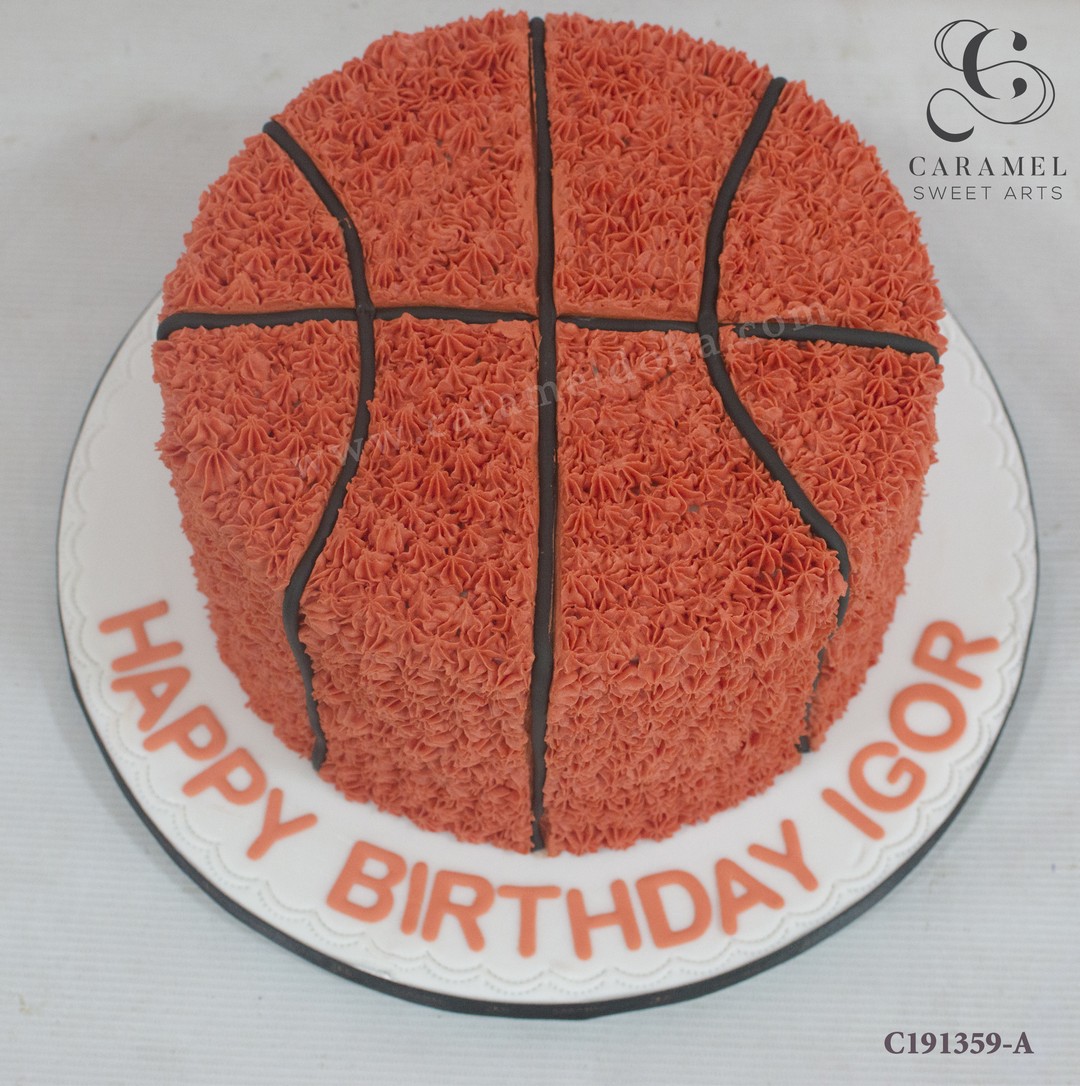 For the Love of Sports Birthday Cake - Wilton