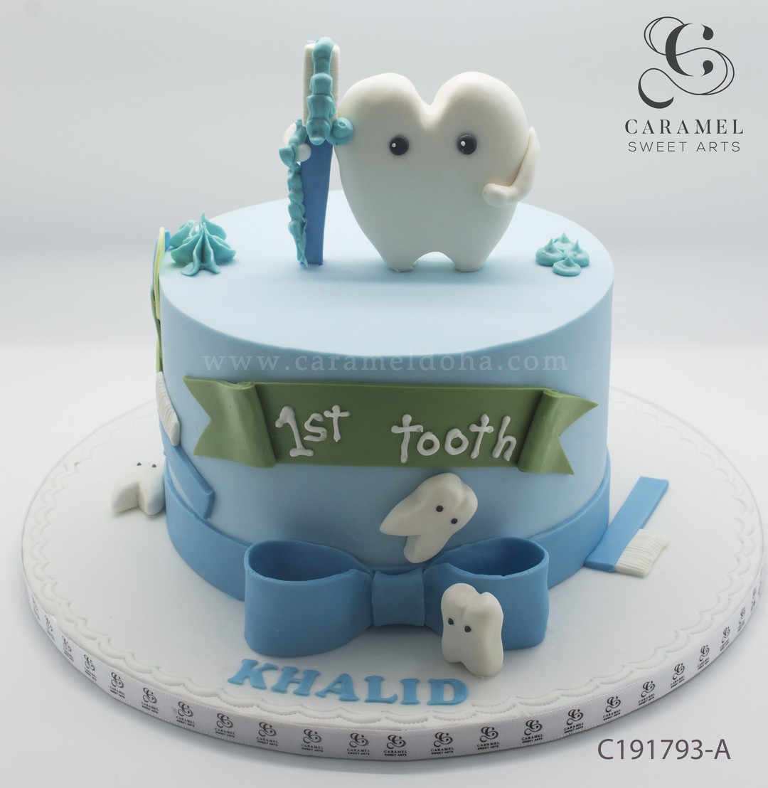 It is my first tooth girl cake topper – 5ouza3balat