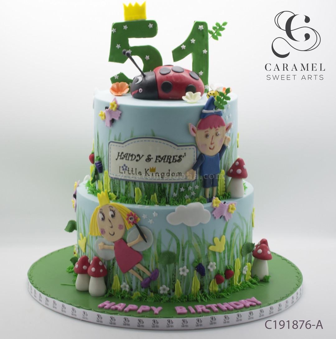 Ben & Holly's Little Kingdom Cake - Chickens, Coops & Cakes