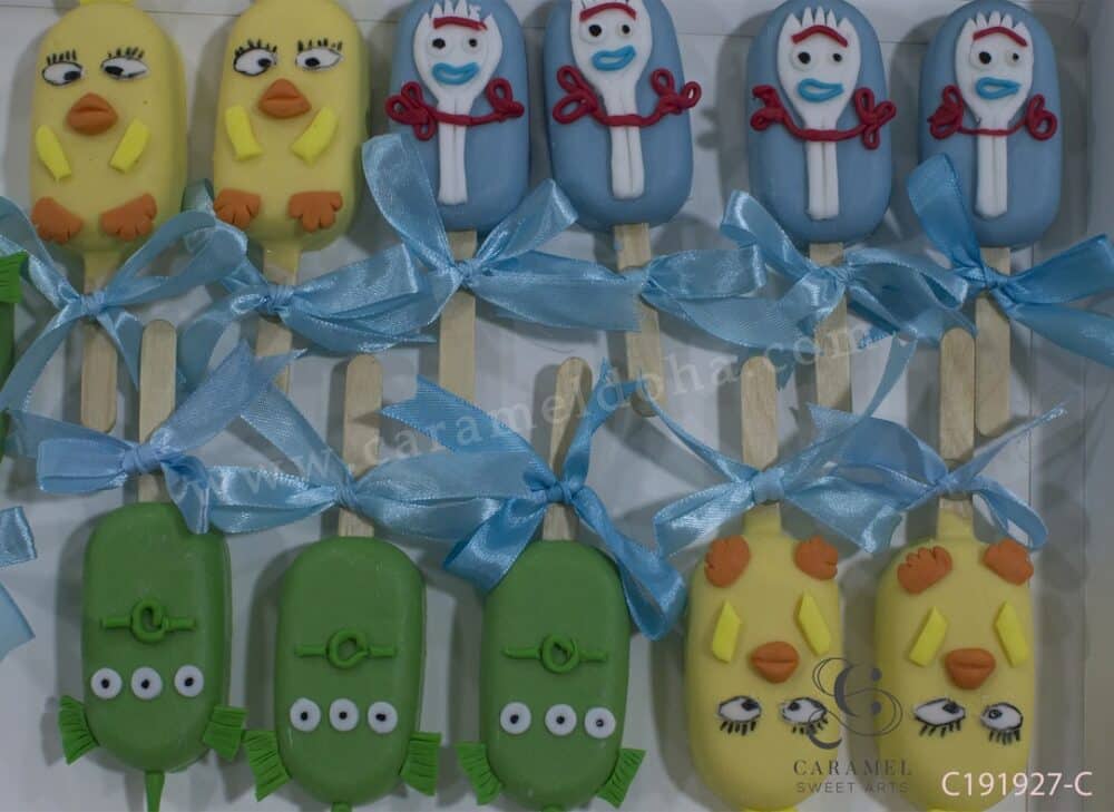 Toy Story Cakesicles Caramel Sweet Arts