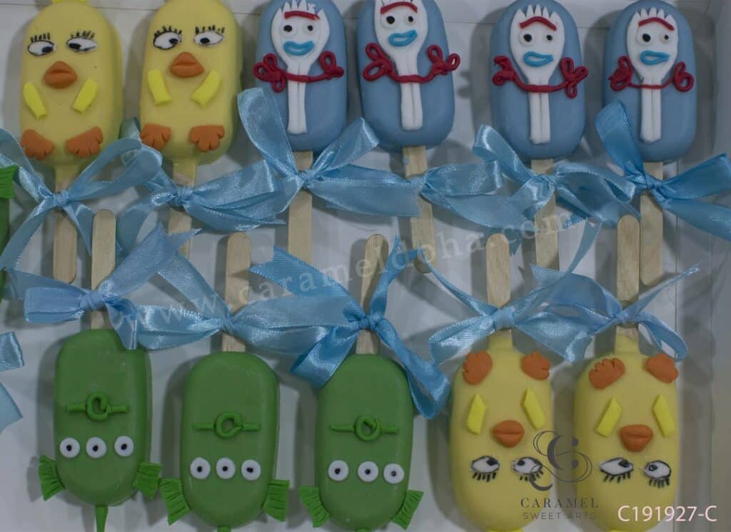 Toy Story Cakesicles Caramel Sweet Arts