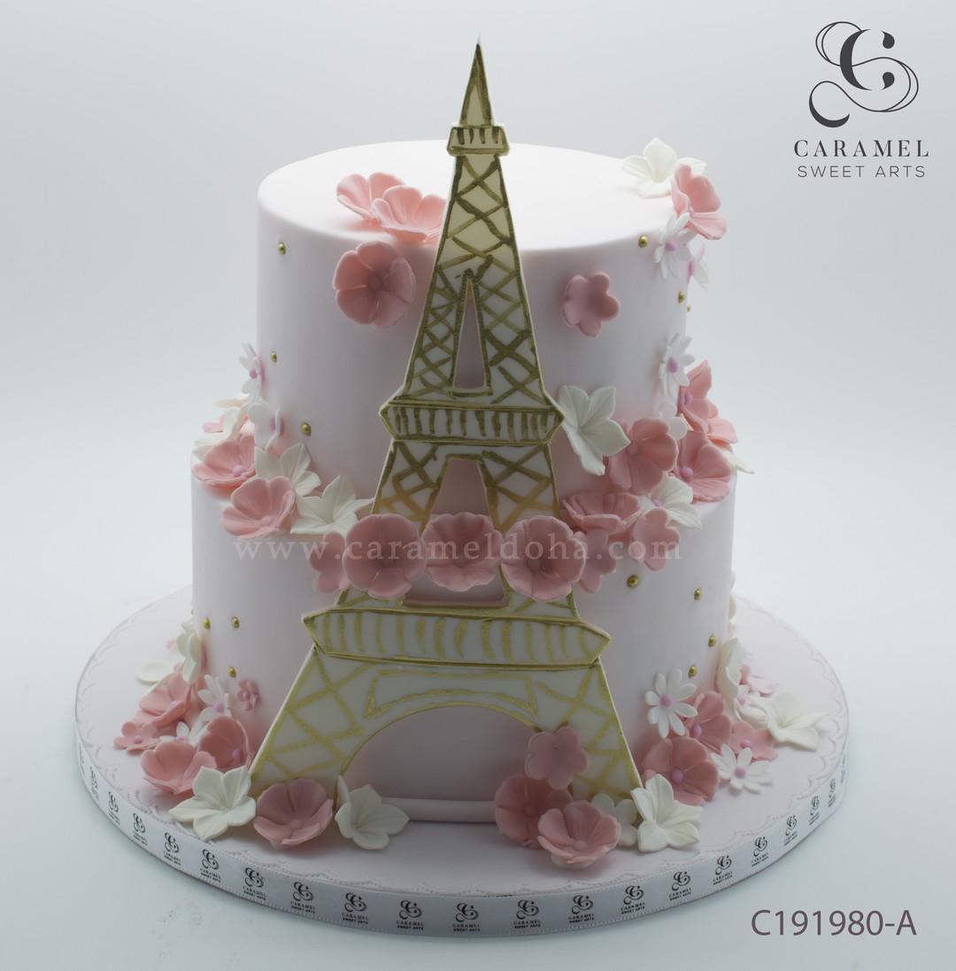Cake tag: eiffel tower - CakesDecor