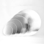 16" Round Silver Foil Cake Base
