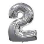 #2 Silver Foil Balloon