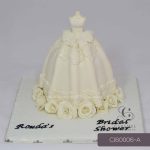 Bridal Dress Cake