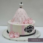 Bridal Dress Cake