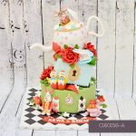Alice in Wonderland Cake