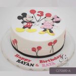 Mickey & Minnie Mouse Cake