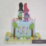 Troll Themed Cake