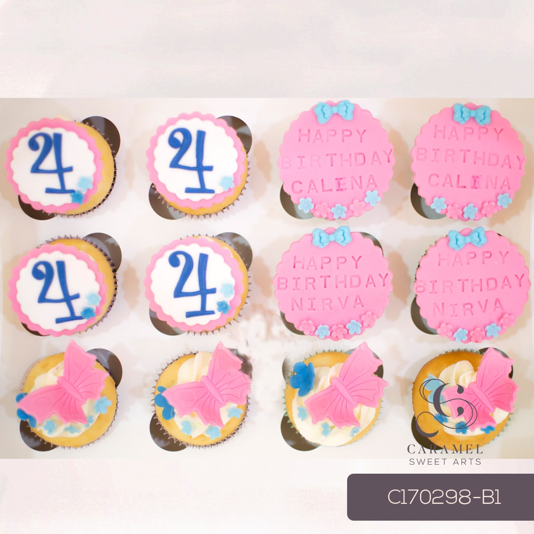 c170298-b1_1.jpg Butterfly Themed Cupcakes - Image 1