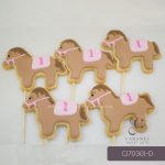 Baby Horse Themed Cookies