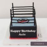 WWE Wresting Cake