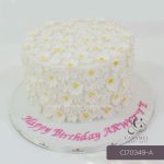 White Flower Cake