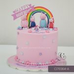 Peppa Pig Themed Cake
