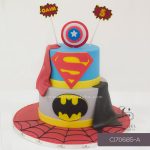 Super Heroes Cake