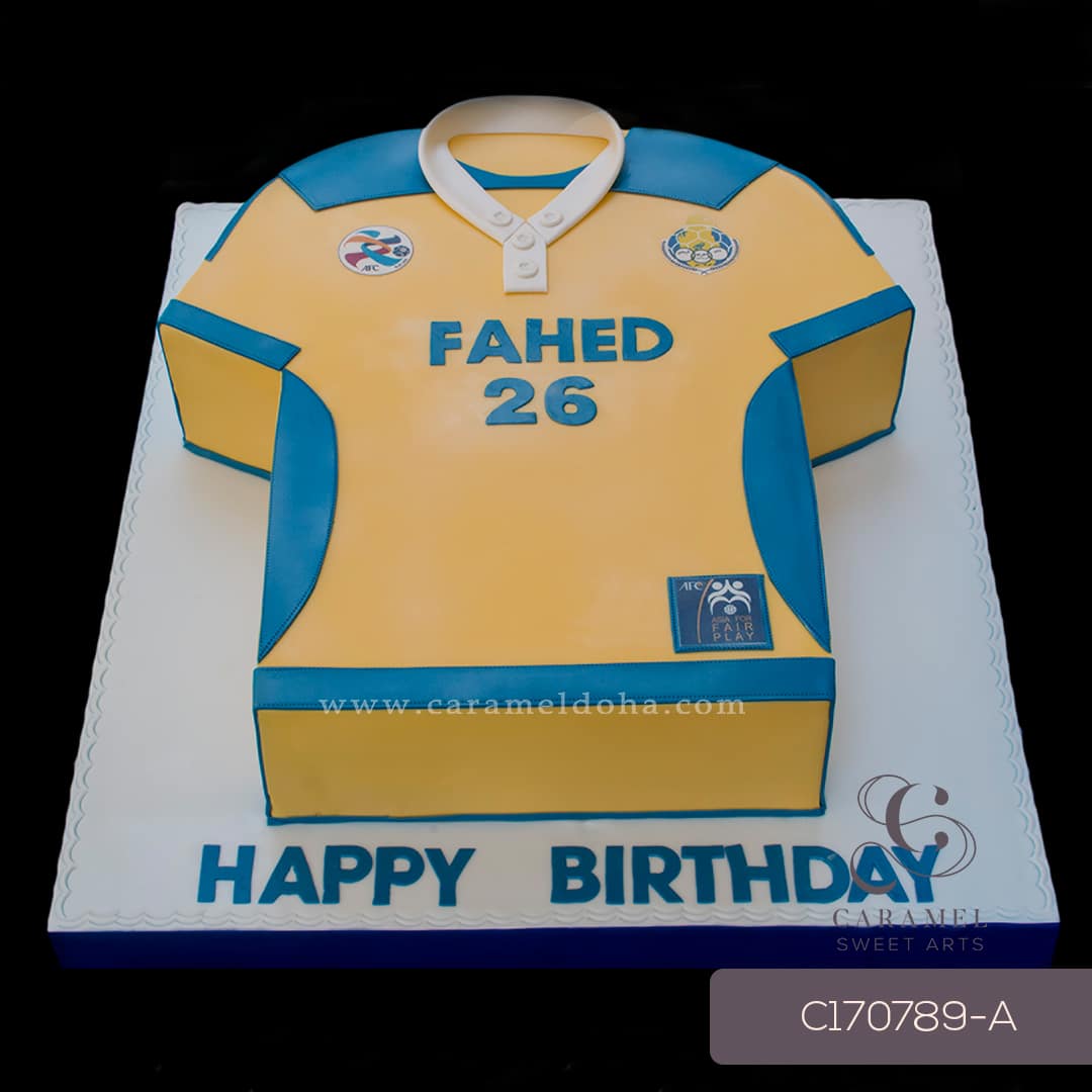 c170789-a_1.jpg Football Tshrit cake - Image 1