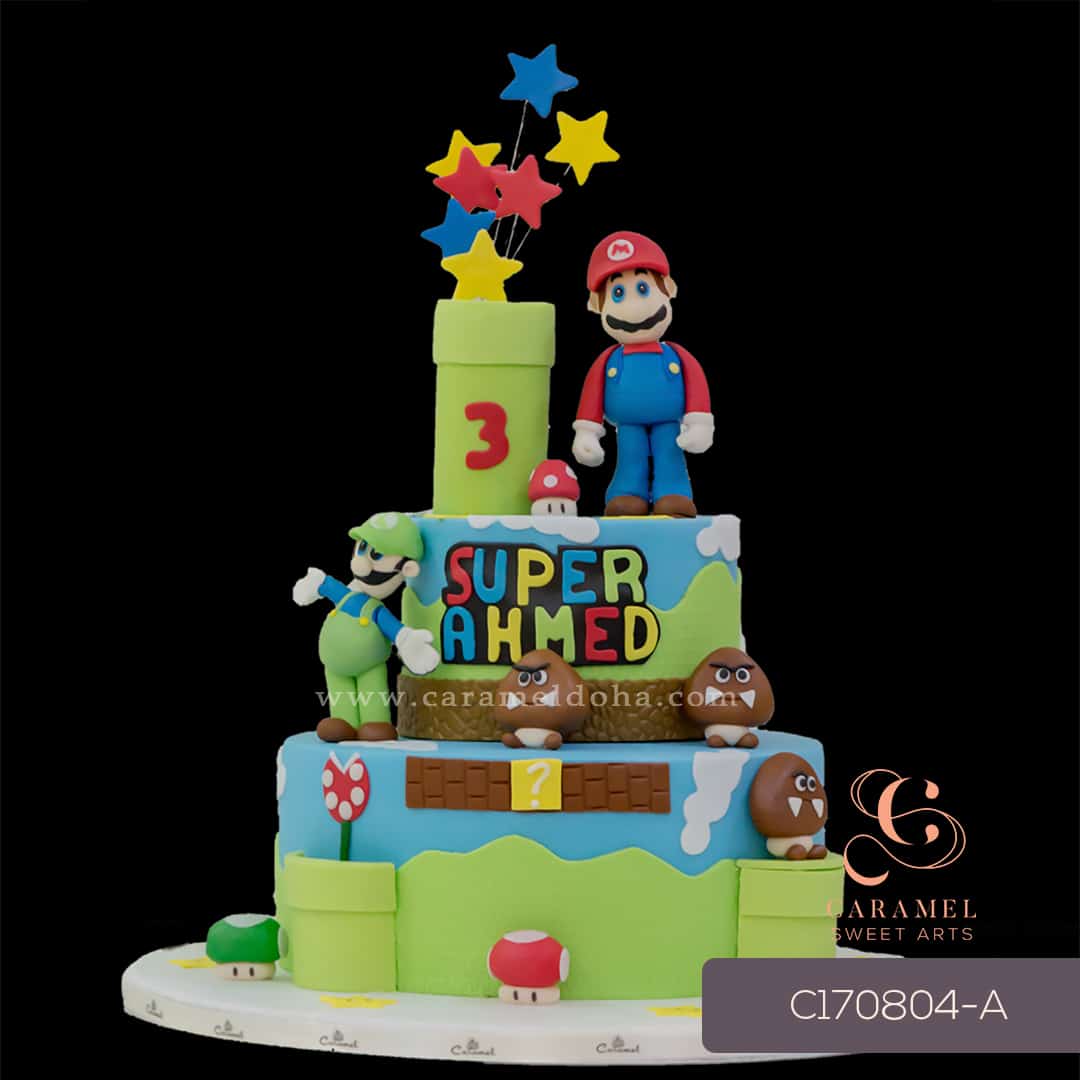 c170804-a_1.jpg Super Mario Cake - Image 1