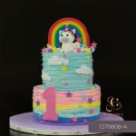 Unicorn Themed Cake