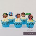 Moana Themed Cupcakes 1