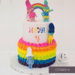 Trolls Themed Cake 3
