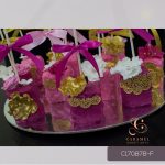 Fuschia Bridal Themed Krispy Rice