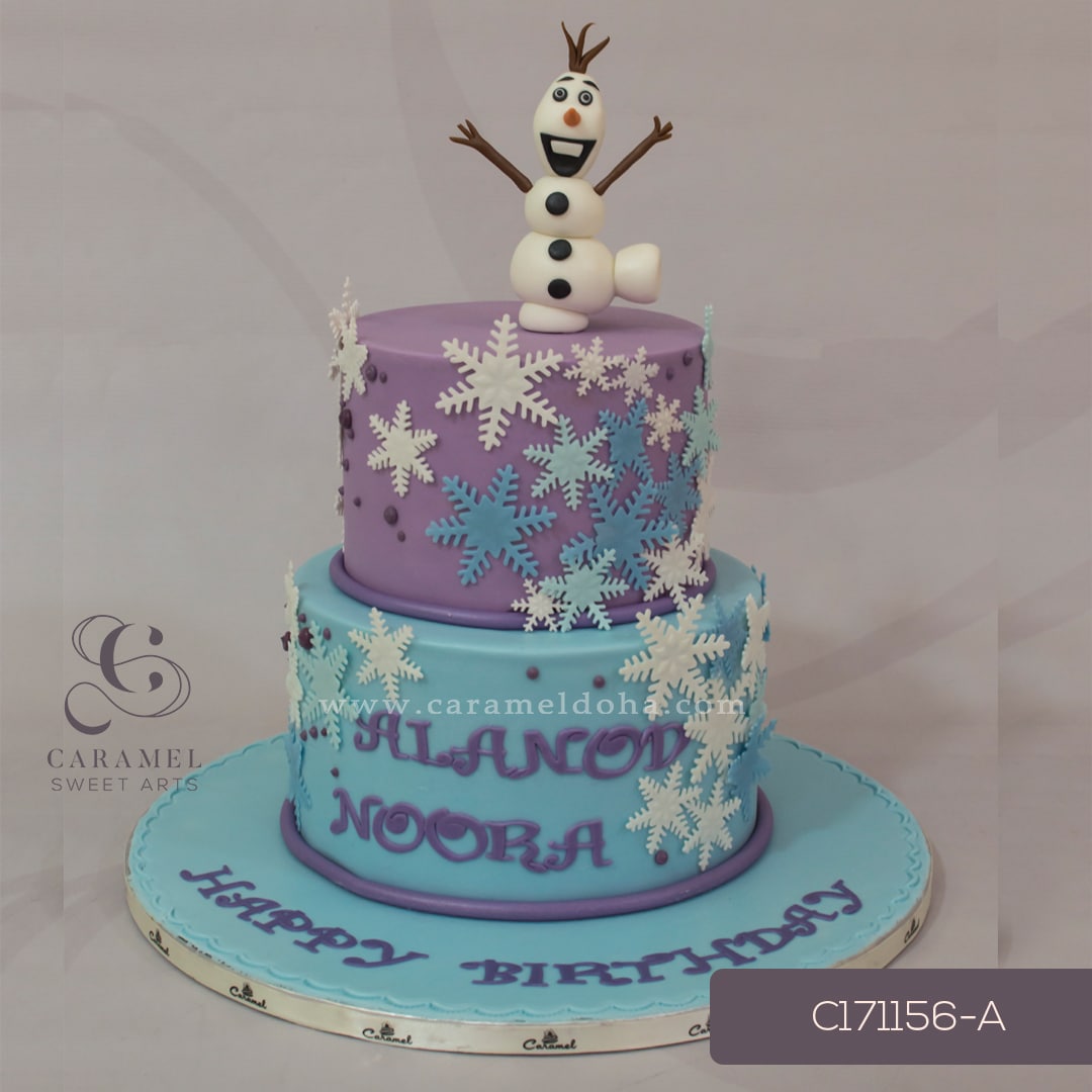 c171156-a_2.jpg Olaf Frozen Cake - Image 1