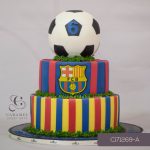 Football Club Barcelona (FCB) Cake