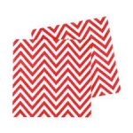 Red Chevron Paper Napkins=20pcs