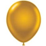 Gold Latex Balloon