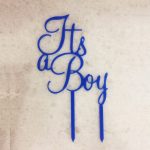 It's a Boy Cake Topper