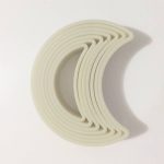 Half Moon Plastic Cookie Cutter Set