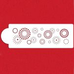 Starburst Cake Stencil