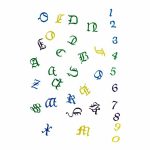 Funky Alphabet Cutter Set- Lower Case 3cm