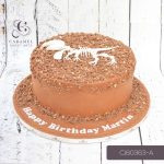 Dinosaur Fossils Cake