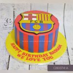 Football Club Barcelona (FCB) Cake
