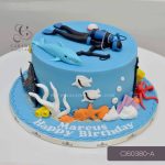 Scuba Diving Cake