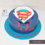 Superman Cake
