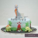 Cute Dinosaur Cake