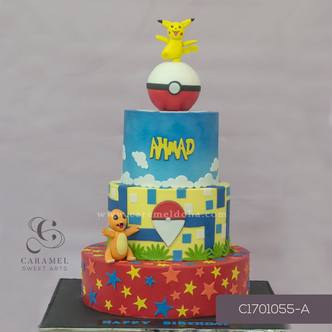 c171055-a.jpg Pokemon Cake - Image 1