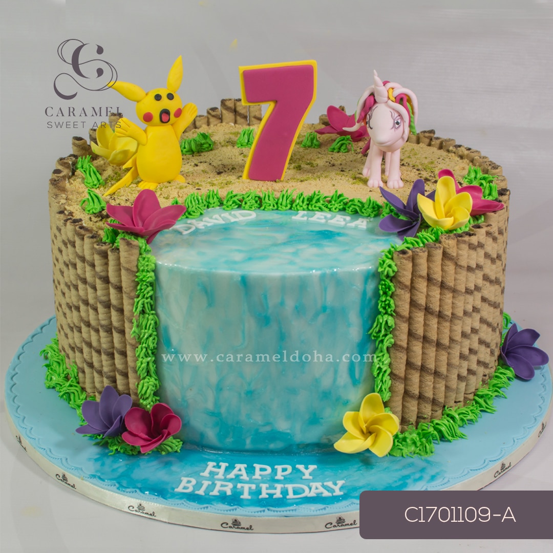 c171109-a.jpg Pokemon Cake - Image 1