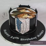 Attack of the Titans Cake