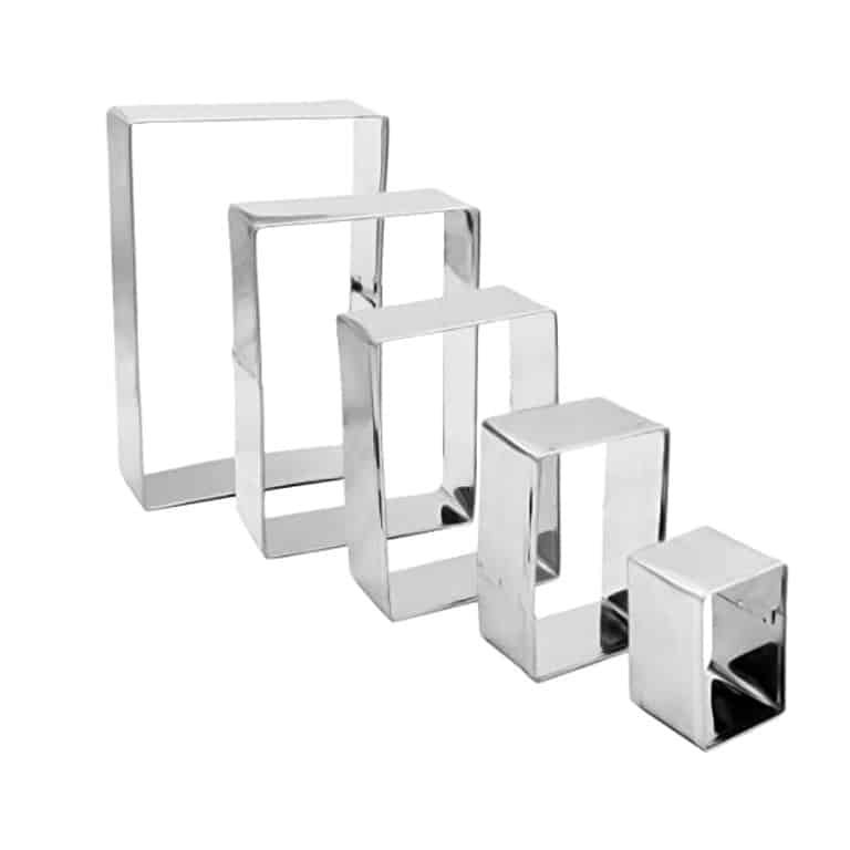 100022.jpg Rectangle Metal Cutter Set, 5pcs - Image 1