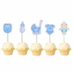 Baby Shower - Boy Cupcake Topper Picks, 20pcs