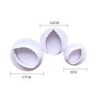 Leaf Plunger Cutter, 3pcs