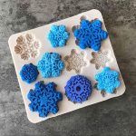 Snowflakes Silicone Mould, SM-834